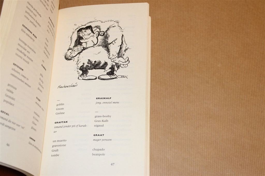 Gespierde Taal — Scheldwoordenboek voor op Reis, Ophalen of Verzenden, Gelezen, Van Dale