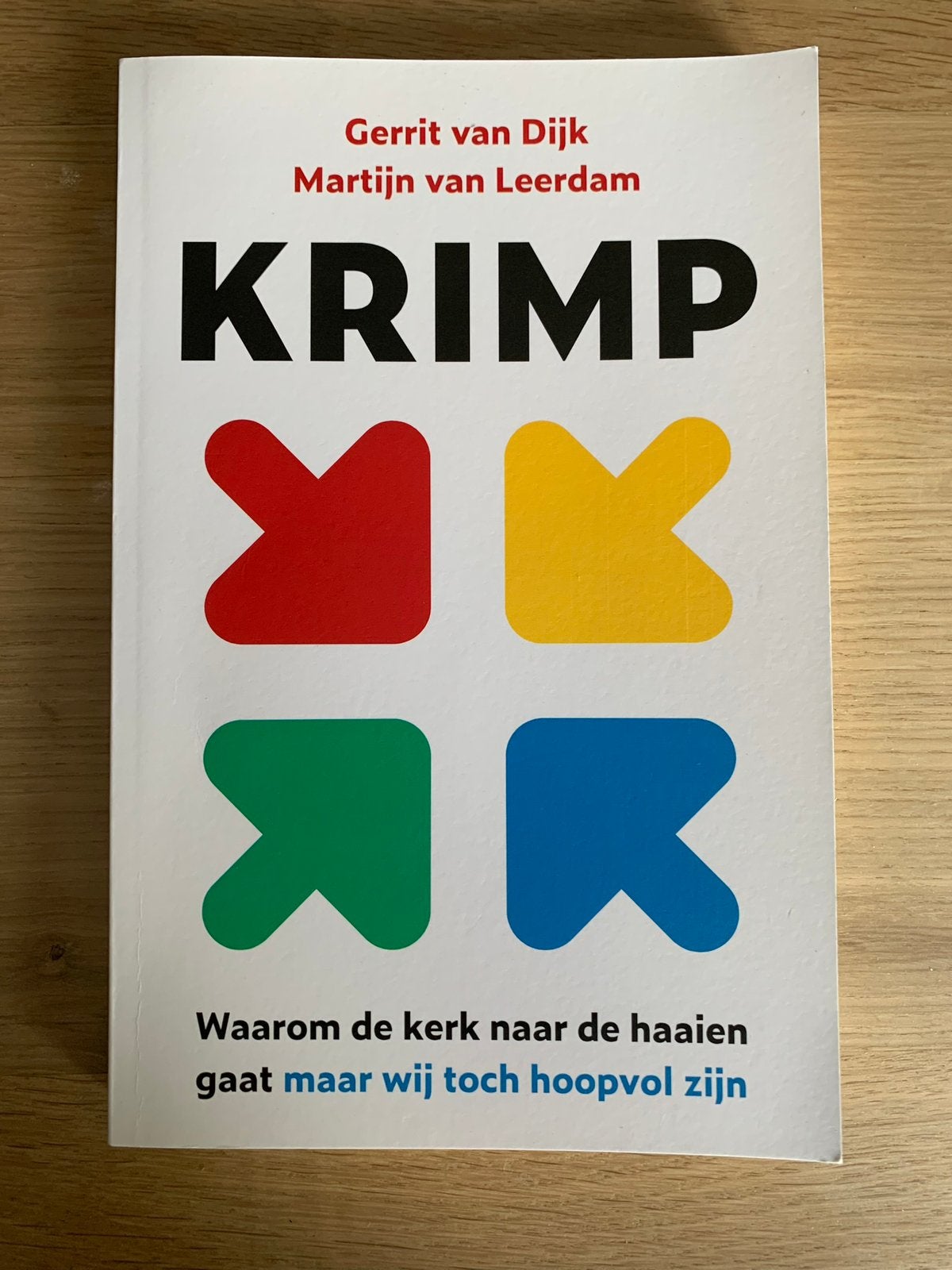 Krimp van Gerrit van Dijk en Martijn van Leerdam, Boeken, Ophalen of Verzenden, Nieuw