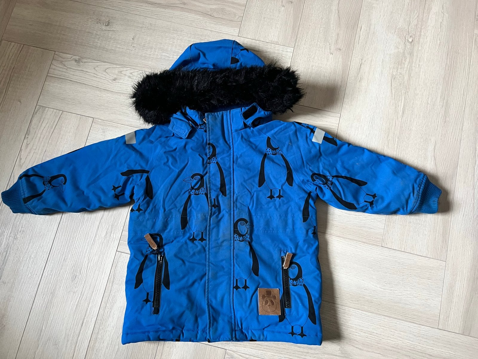 Mini Rodini Pinguïn K2 Parka Winterjas, Ophalen of Verzenden, Zo goed als nieuw, Jongen of Meisje, Jas