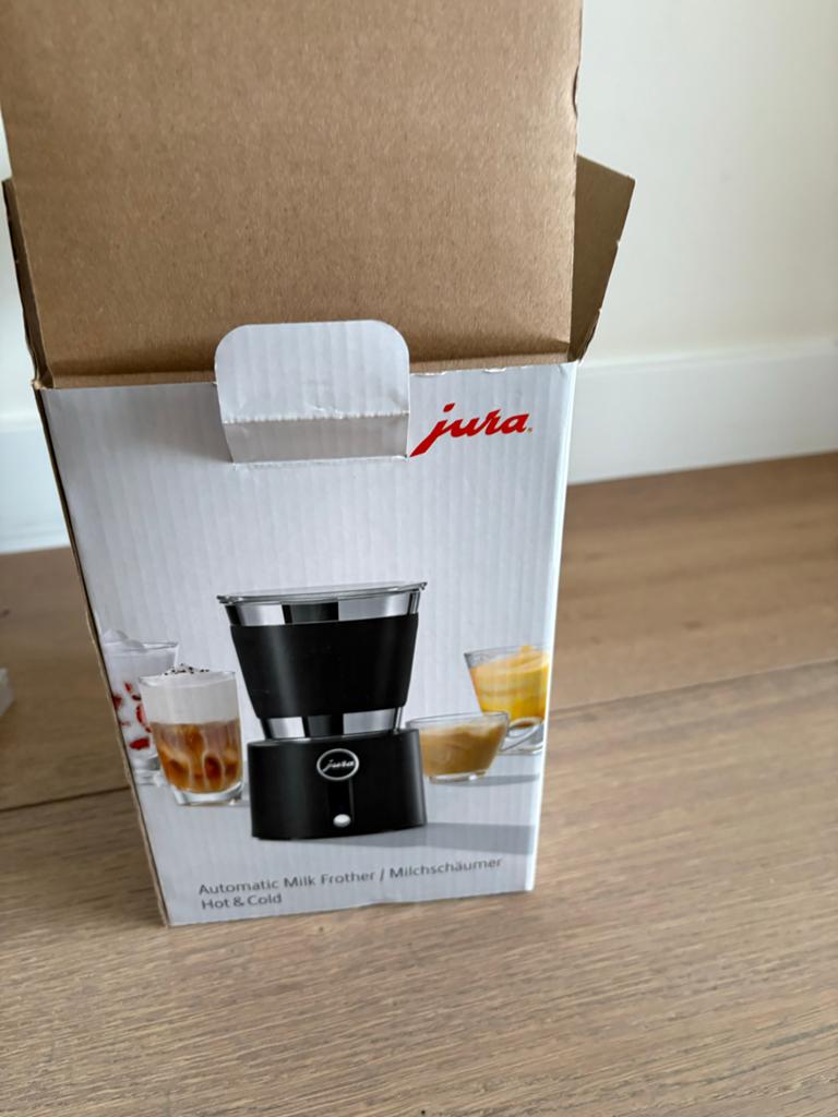 NIEUWE Jura Melkopschuimer - Hot & Cold, Ophalen of Verzenden, Nieuw, Elektrische melkopschuimer