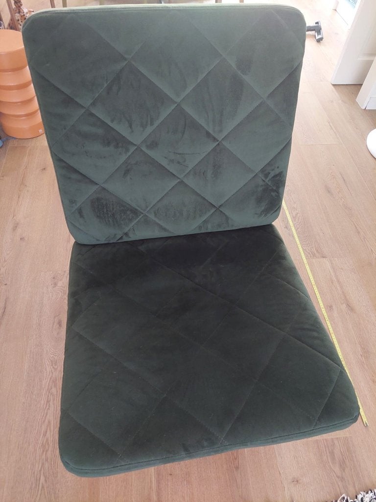 Draaifauteuile, Ophalen, Minder dan 75 cm, Zo goed als nieuw, Stof