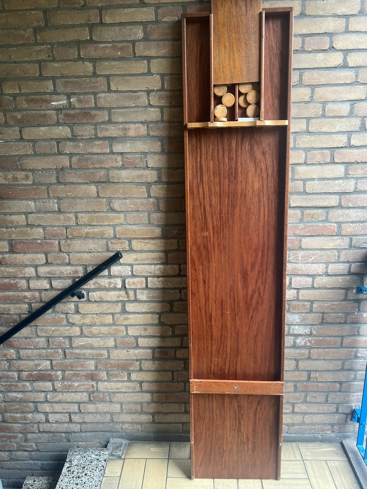 Vintage Homas Sjoelbak S-40 - Klassiek Hollands Spel, Hobby en Vrije tijd, Ophalen of Verzenden, Gebruikt