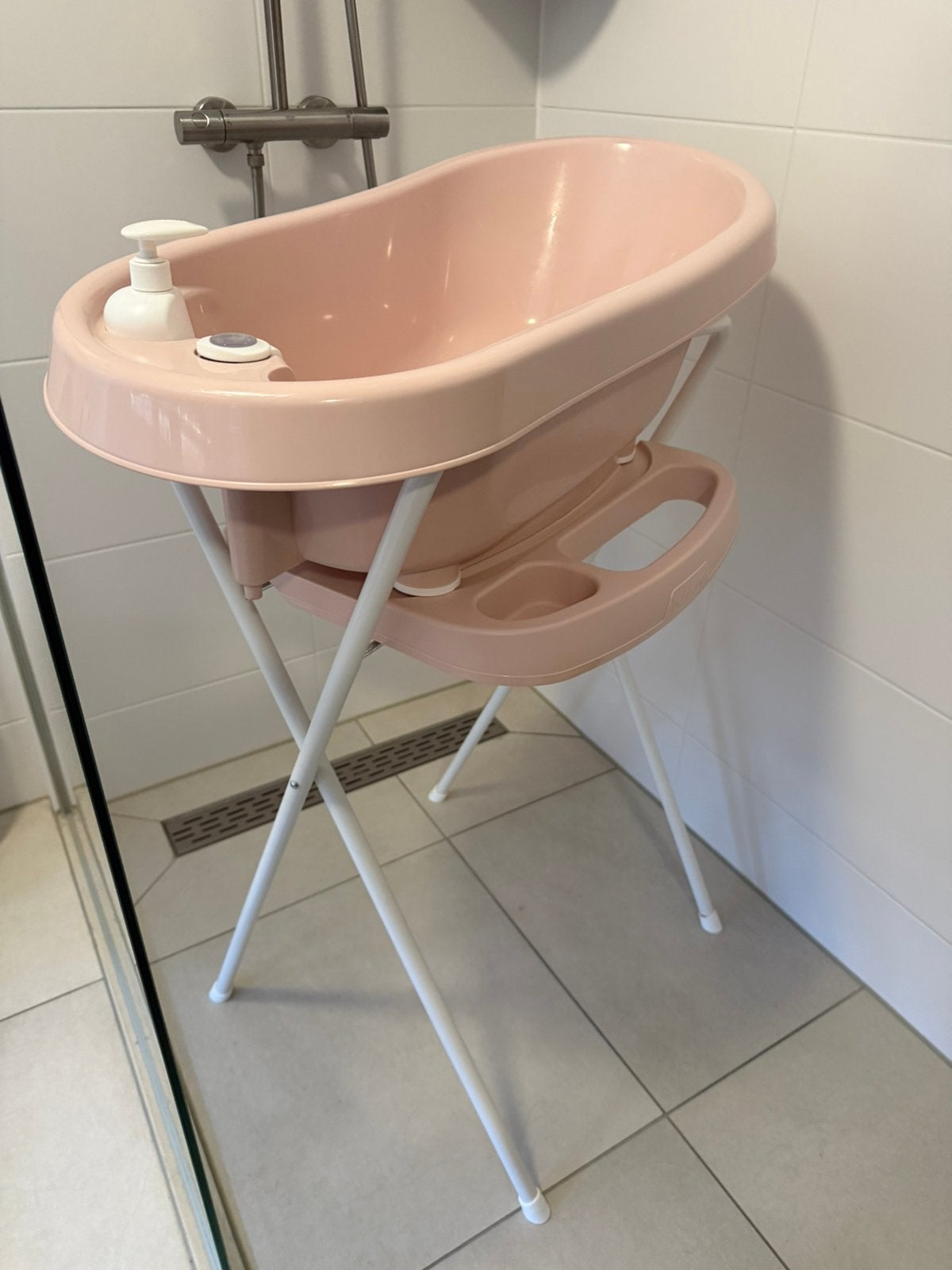 Babybadje roze, Kinderen en Baby's, Badjes en Verzorging, Ophalen, Zo goed als nieuw, Badje, Standaard