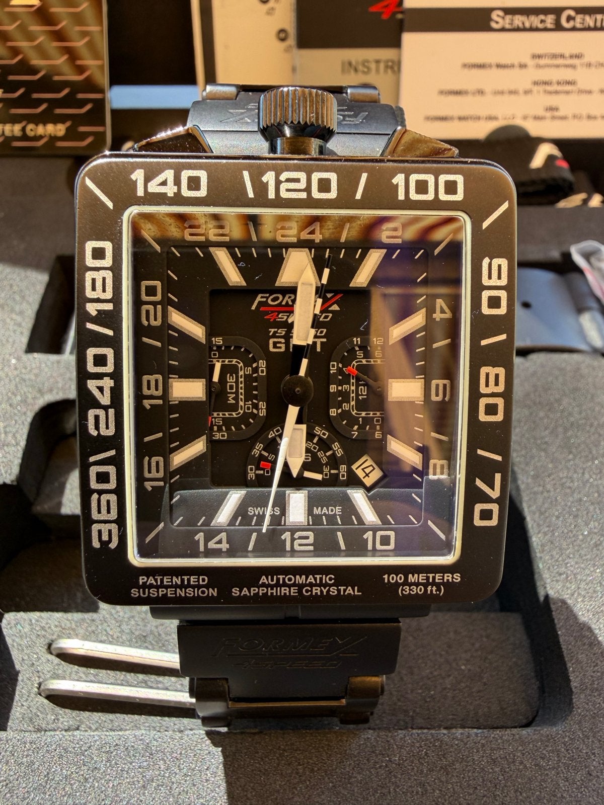 Formex 4Speed TS5750 CA GMT Limited Edition Horloge automaat, Sieraden, Tassen en Uiterlijk, Horloges | Heren, Leer, Staal, Polshorloge