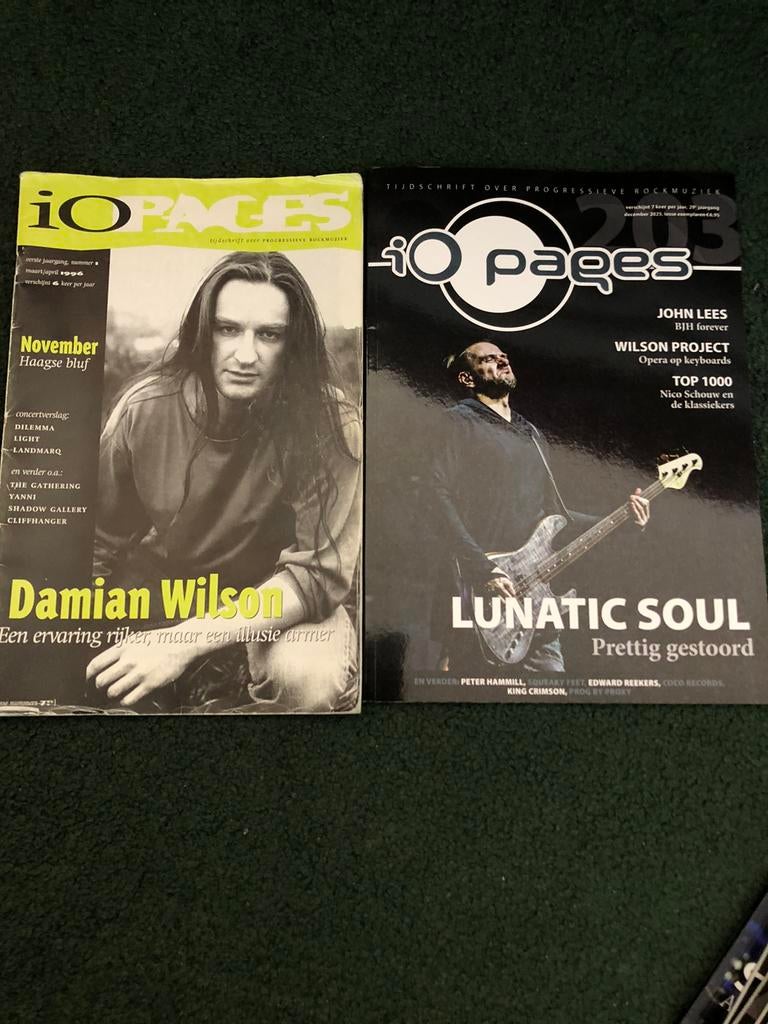 IO Pages: Tijdschrift over progressieve rock muziek, Boeken, Tijdschriften en Kranten, Ophalen, Zo goed als nieuw