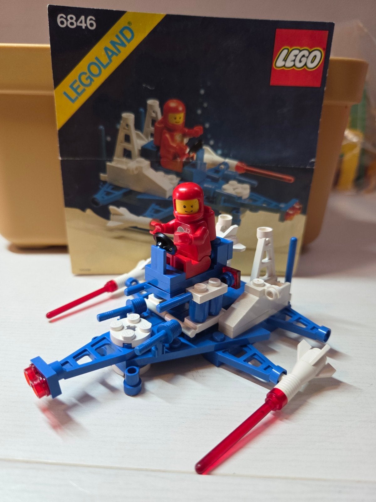 Lego 6846 - Tri star voyager, Compleet, Gebruikt, Lego, Ophalen of Verzenden
