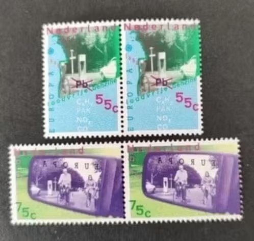 nederland nvph 1404 1405 geschakeld, Verzenden, Na 1940, Postfris