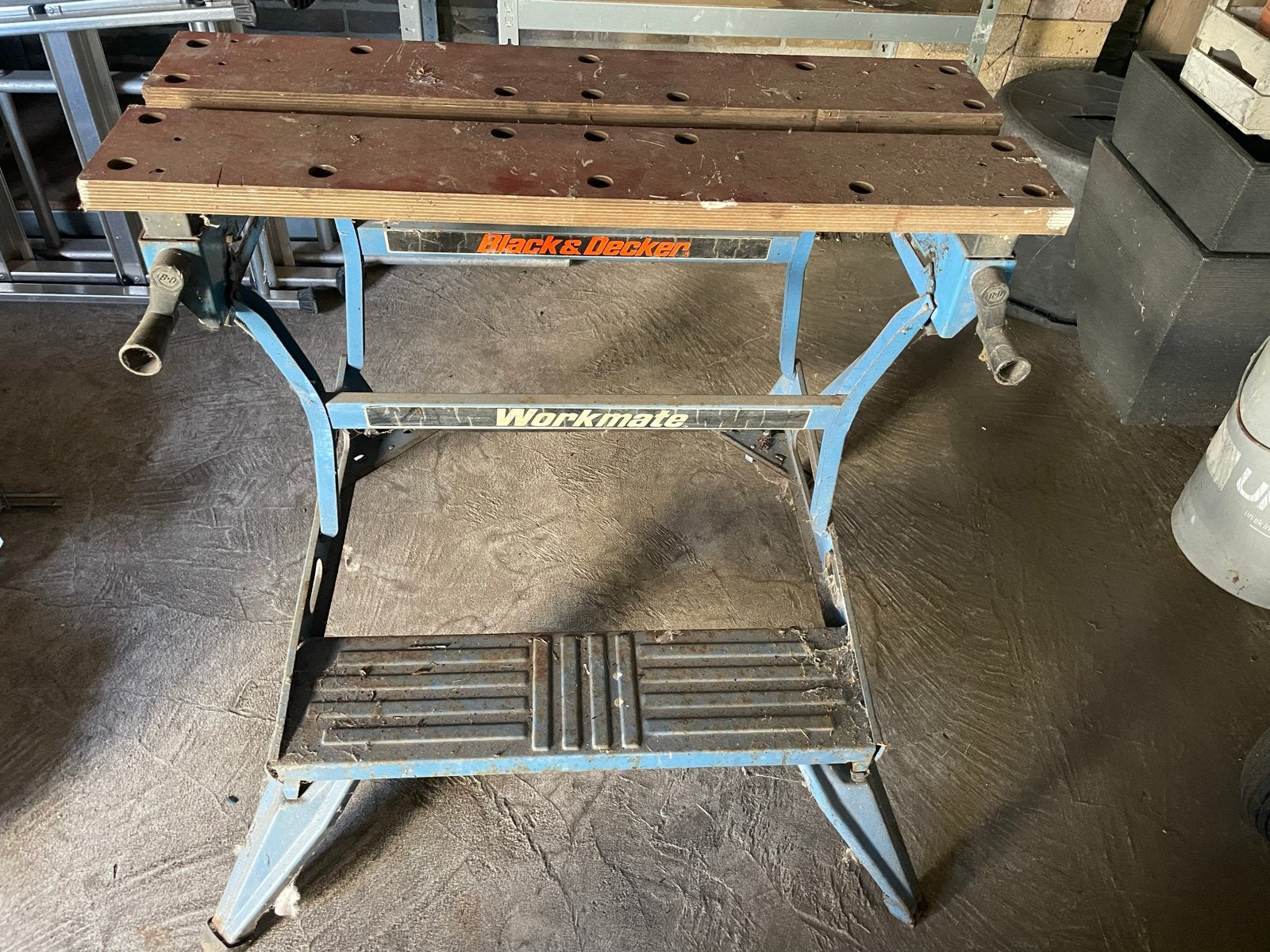 Black & Decker Workmate werkbank - Gebruikt, Ophalen of Verzenden, Gebruikt, 70 tot 120 cm, Bankschroef