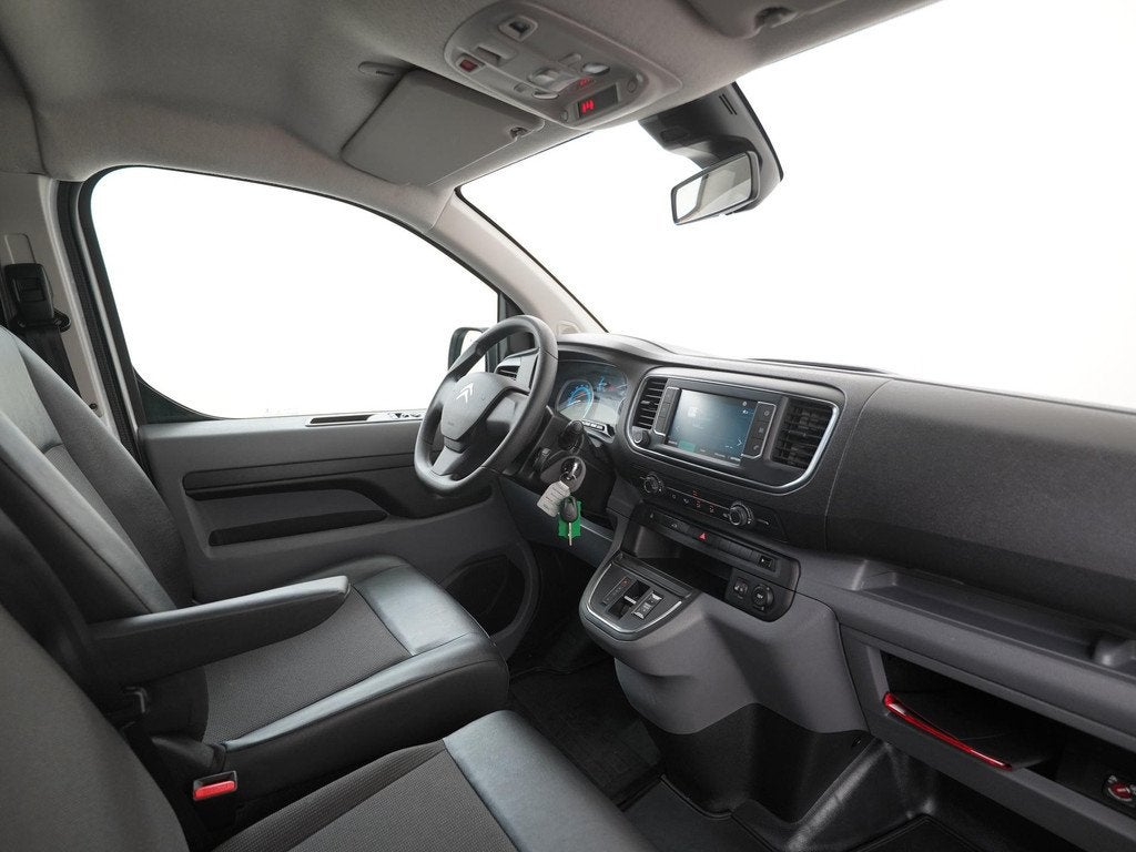 Citroen ë-Jumpy Club 50 kWh | 3 Fase | Trekhaak | Stoelverw, Auto's, Bestelauto's, 12 maanden, Gebruikt, Zwart, 230 km