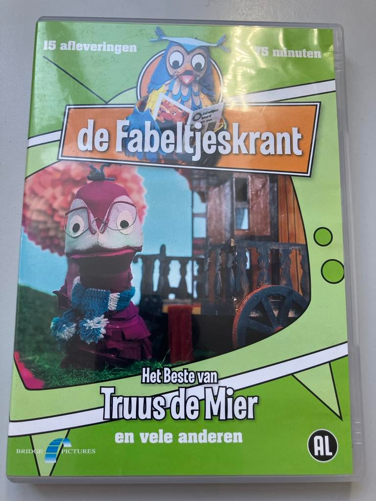 De Fabeltjeskrant - Het Beste van Truus de Mier DVD, Ophalen, Gebruikt, Alle leeftijden, Poppen