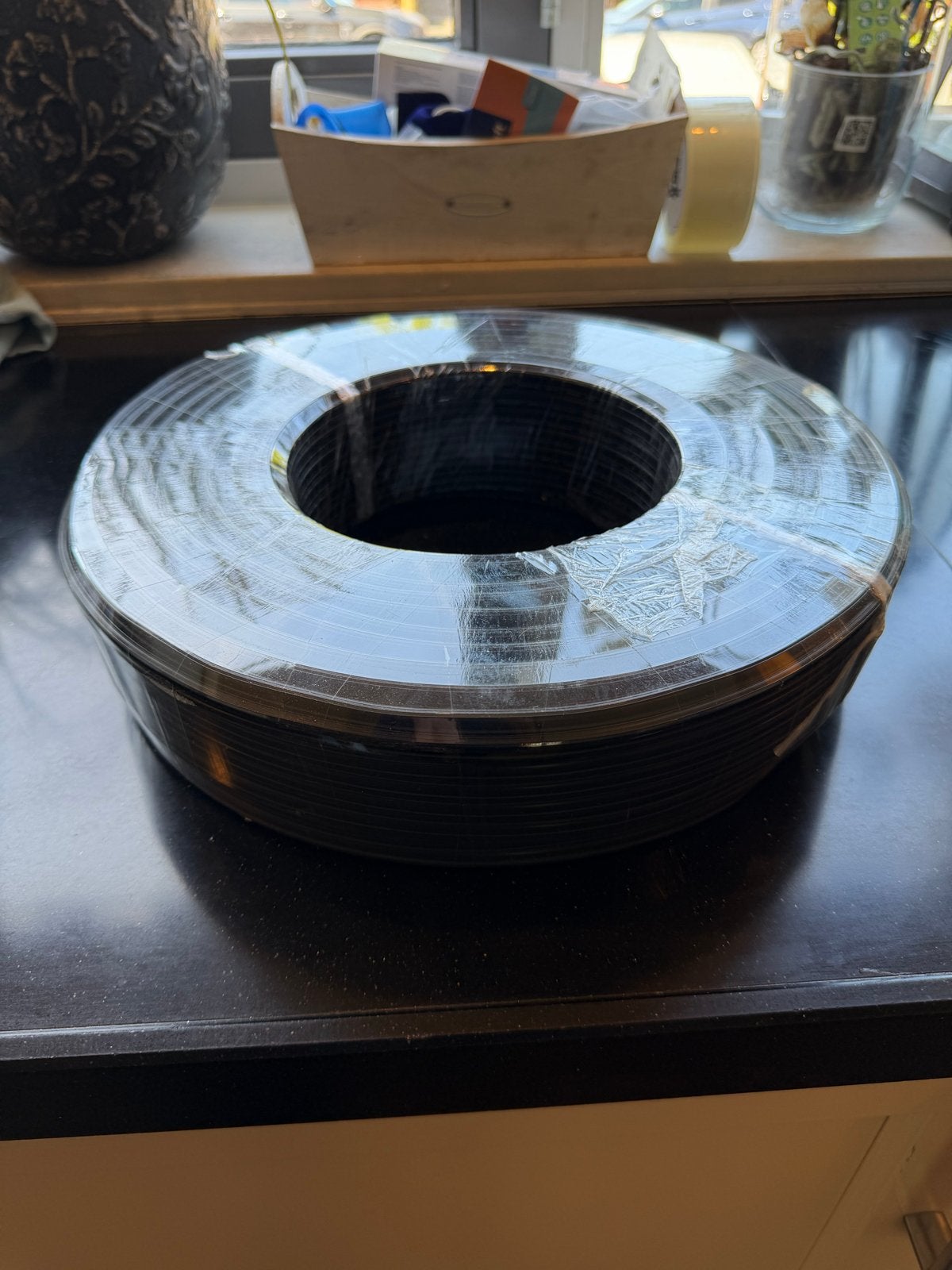 In-lite 16AWG grond/tuin kabel 12V rol 100 meter, Verzenden, Nieuw, Kabel of Snoer