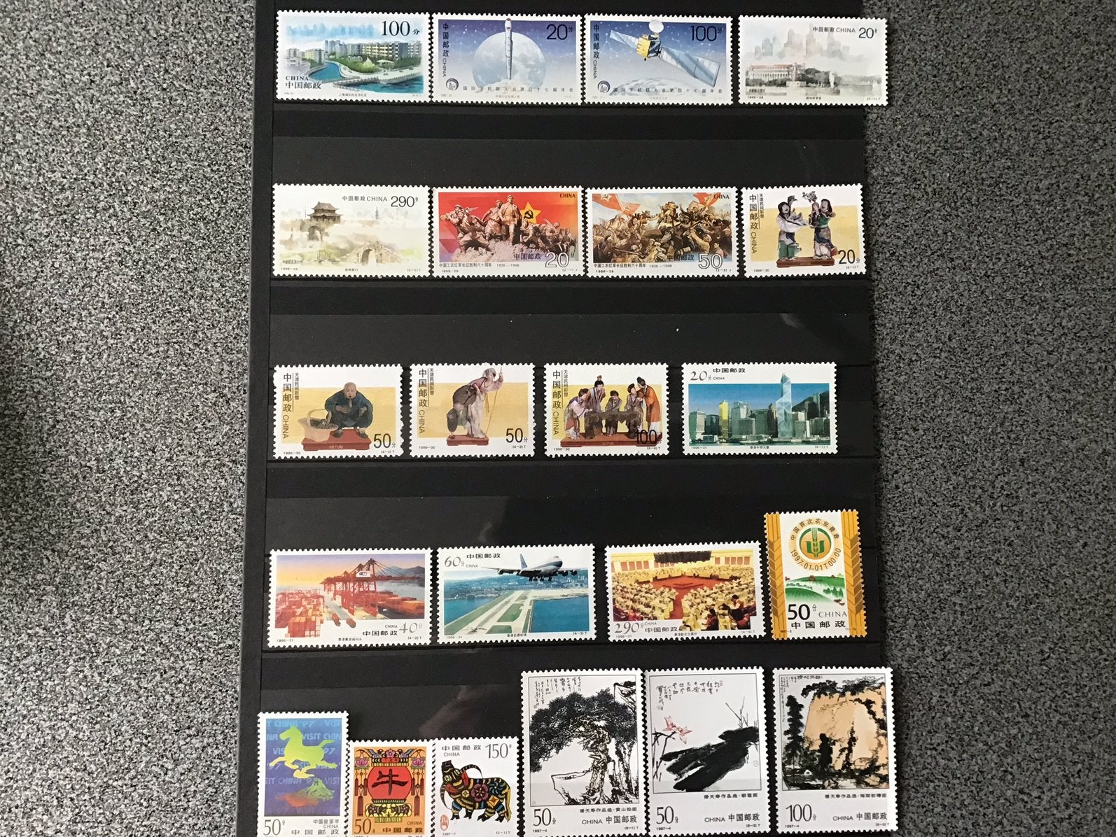 182. 22 x China, Postzegels en Munten, Ophalen of Verzenden, Oost-Azië