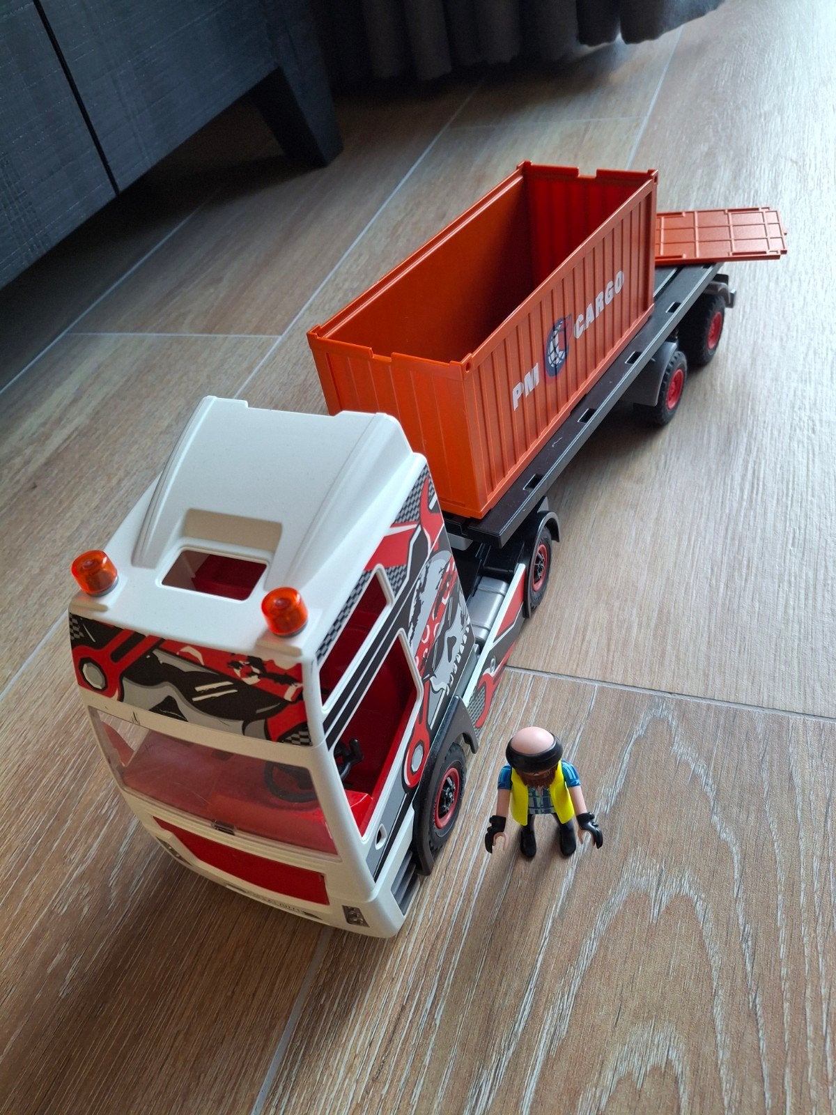 Playmobil Truck met Aanhanger - Set 70771 (Compleet), Ophalen of Verzenden, Gebruikt