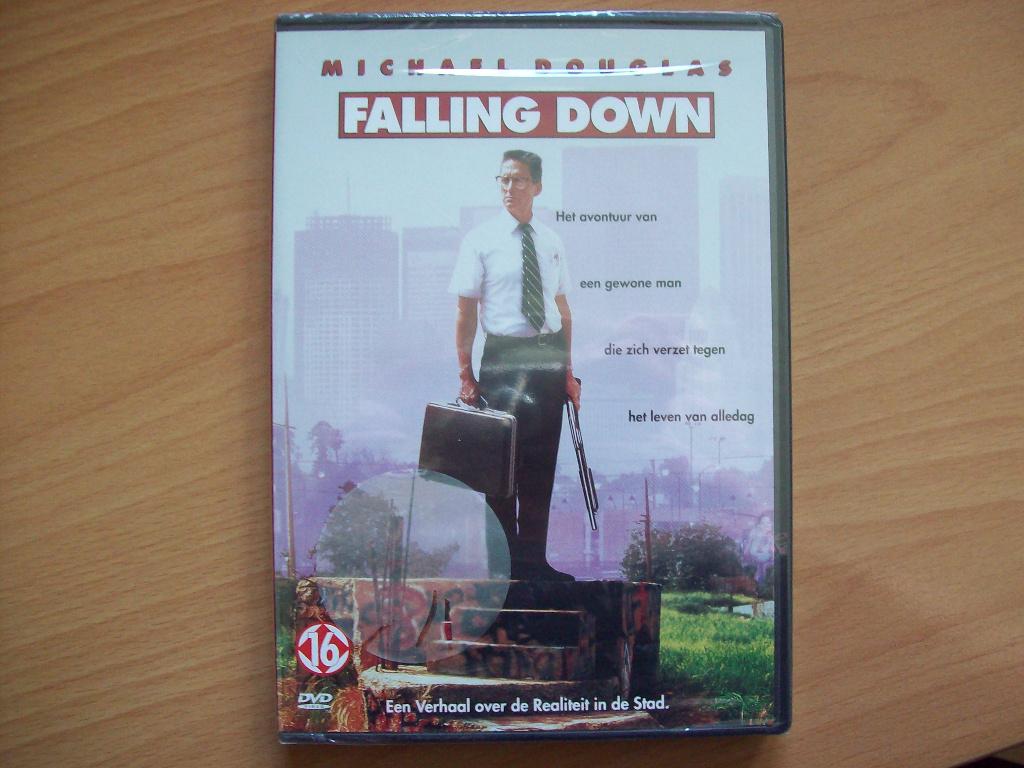 Falling Down (Nieuw in folie!)Joel Schumacher; M. Douglas, Vanaf 16 jaar, Ophalen of Verzenden, Nieuw in verpakking, Actiethriller