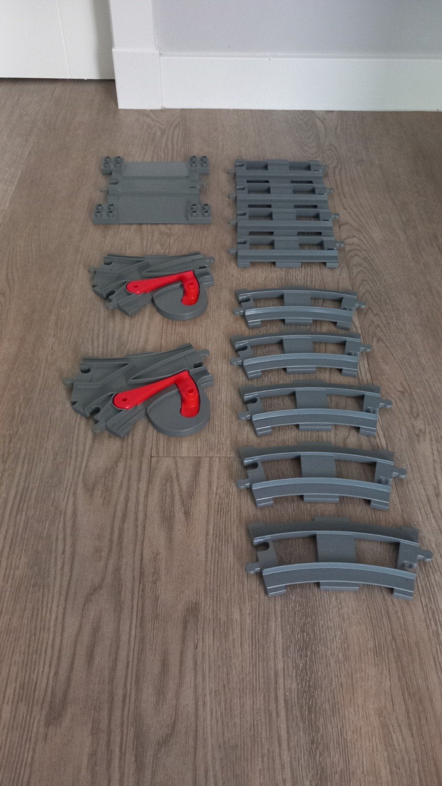 Lego Duplo extra treinrails, Ophalen of Verzenden