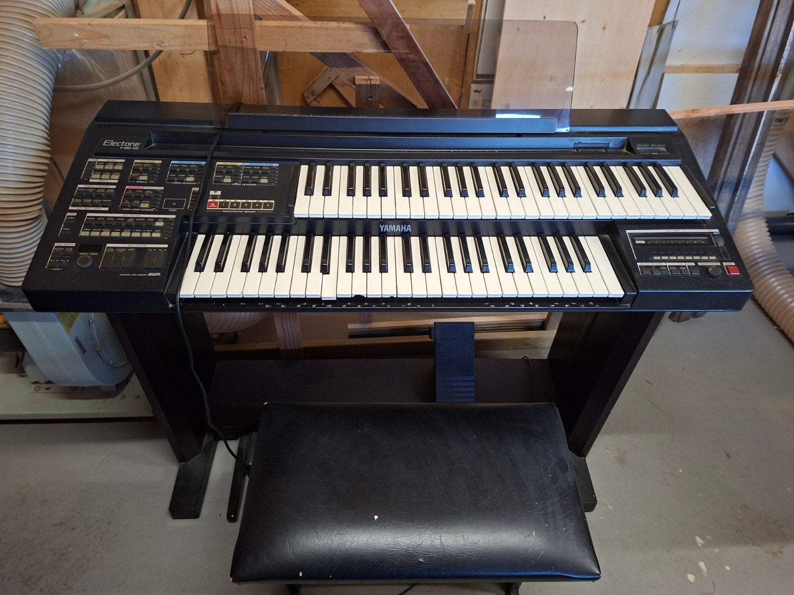 Yamaha Electone HE-8 Orgel ., Ophalen, Zo goed als nieuw, 2 klavieren, Orgel