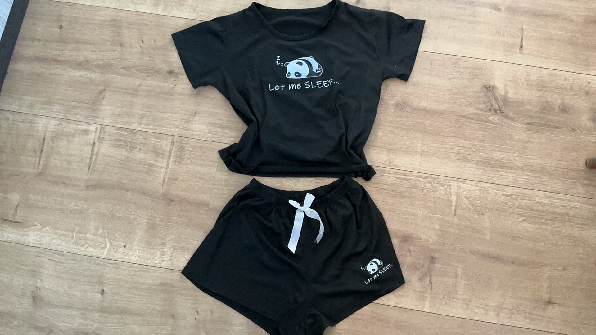 Zwarte shortama S, Ophalen of Verzenden, Zwart, Nachtkleding