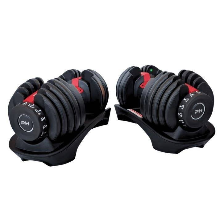 REFURBISHED DEAL PH Fitness Verstelbare Dumbbells 24KG, Dumbbell, Support@phfitness.nl, PH Fitness, Armen