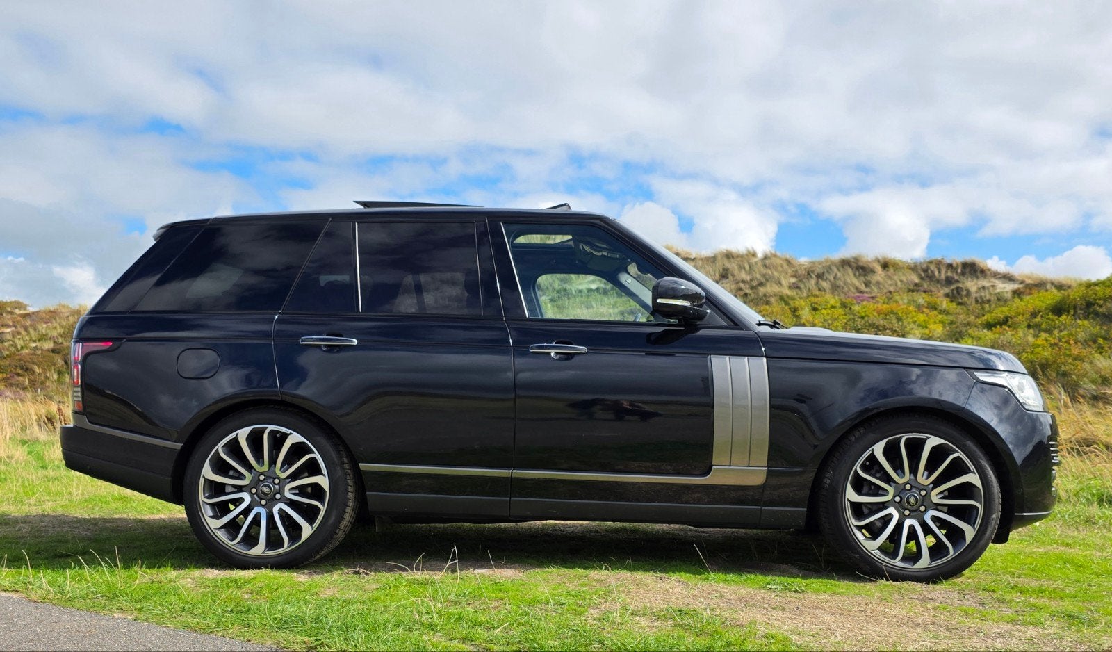 Rangerover SDV8 2017/autobiography/netjes/voll historie/NAP, Automaat, 313 €/maand, Leder, Diesel