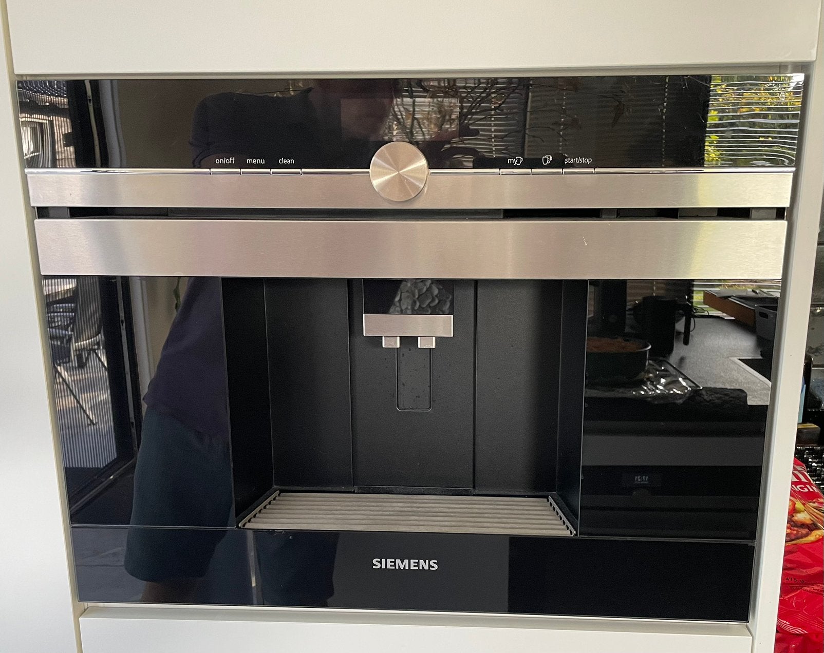 Siemens inbouw koffiemachine