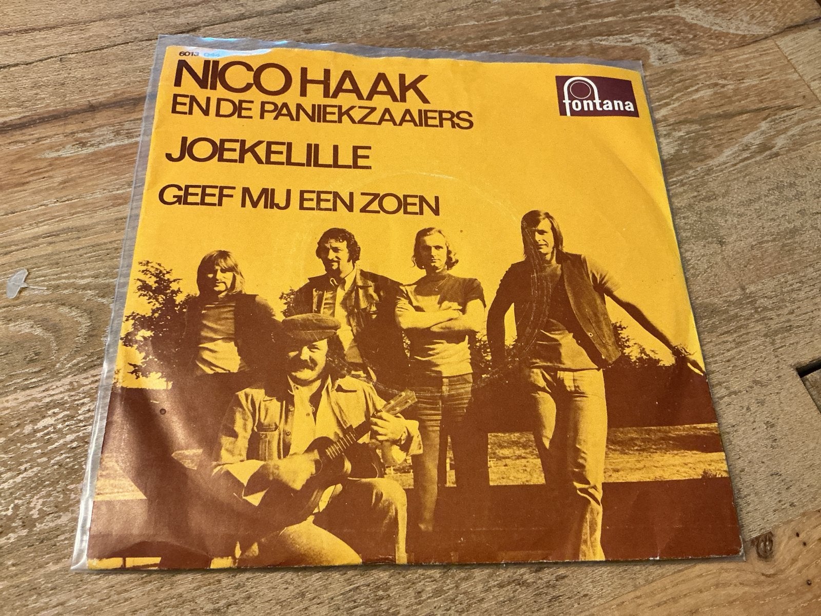 Nico Haak en de Paniekzaaiers - Joekelille  single, Cd's en Dvd's, Gebruikt, 7 inch, Overige typen, Nederlandstalig