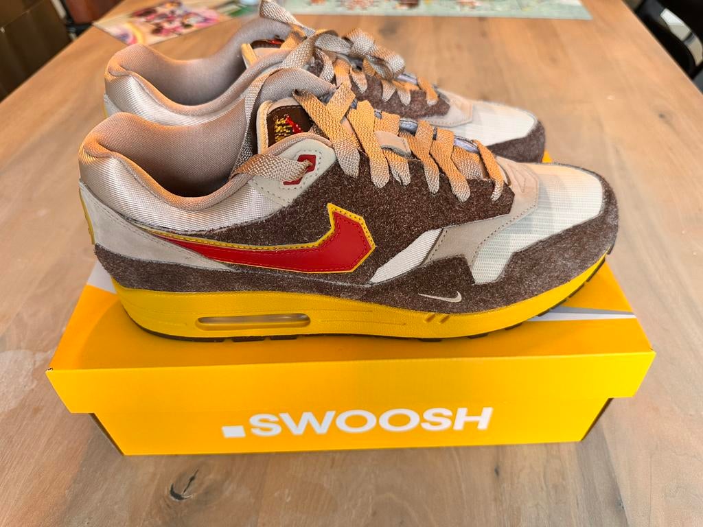 Nike air max 1 Big Head Mode Donkey Kong Maat 47,5 new, Kleding | Heren, Overige kleuren, Nieuw, Ophalen of Verzenden, Sneakers of Gympen