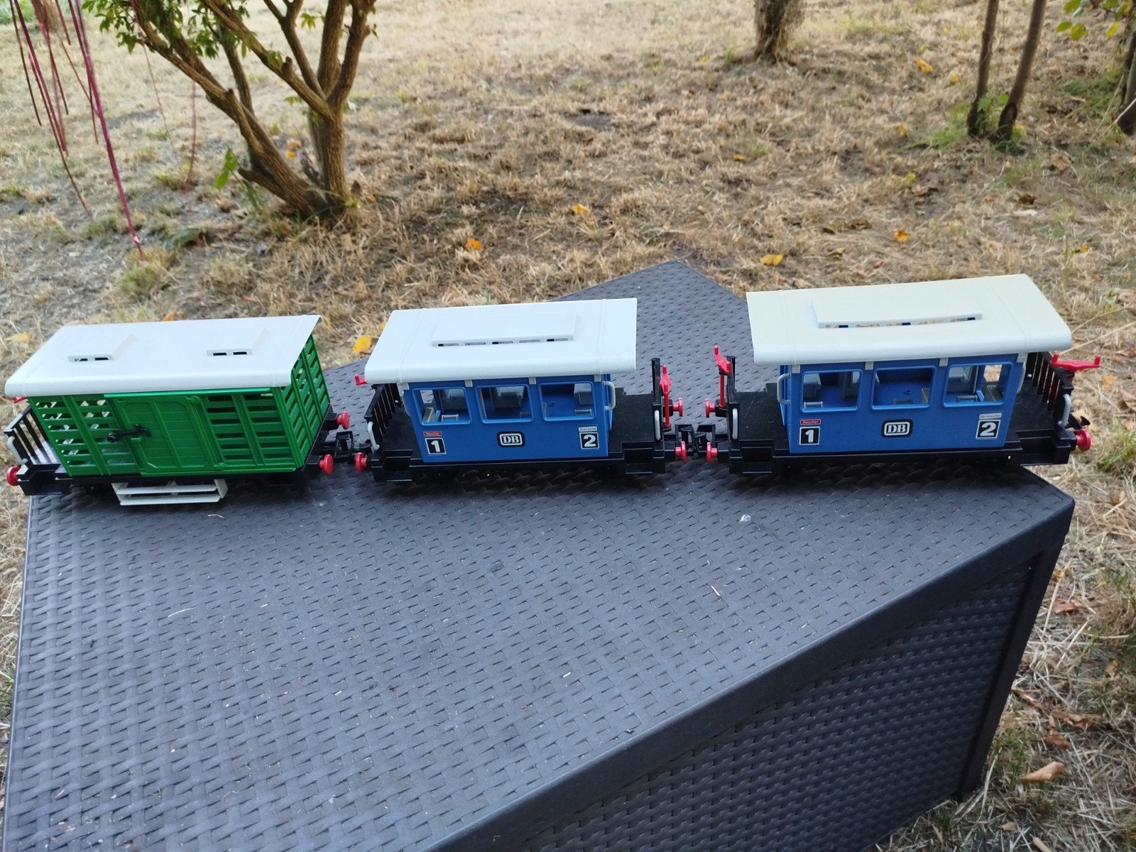 PLAYMOBIL GROTE TREINWAGONS., Ophalen of Verzenden, Zo goed als nieuw, Voertuig
