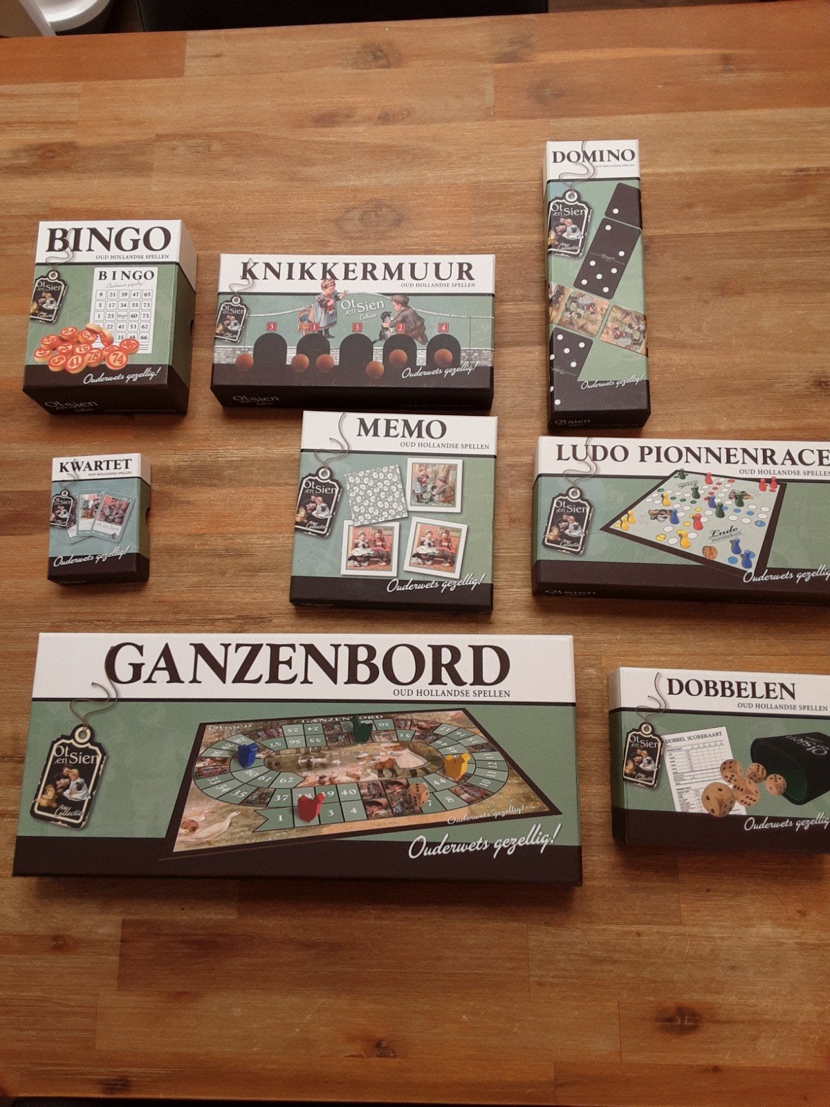 Oudhollandse Spellen Collectie - Nieuw en Ongebruikt, Hobby en Vrije tijd, Ophalen of Verzenden, Nieuw