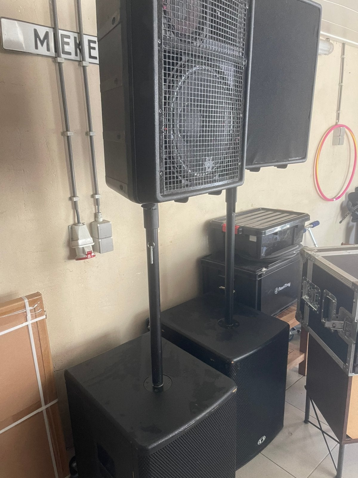 Geluidsset Dynacord, Ophalen, Gebruikt, 1000 watt of meer, P.A.