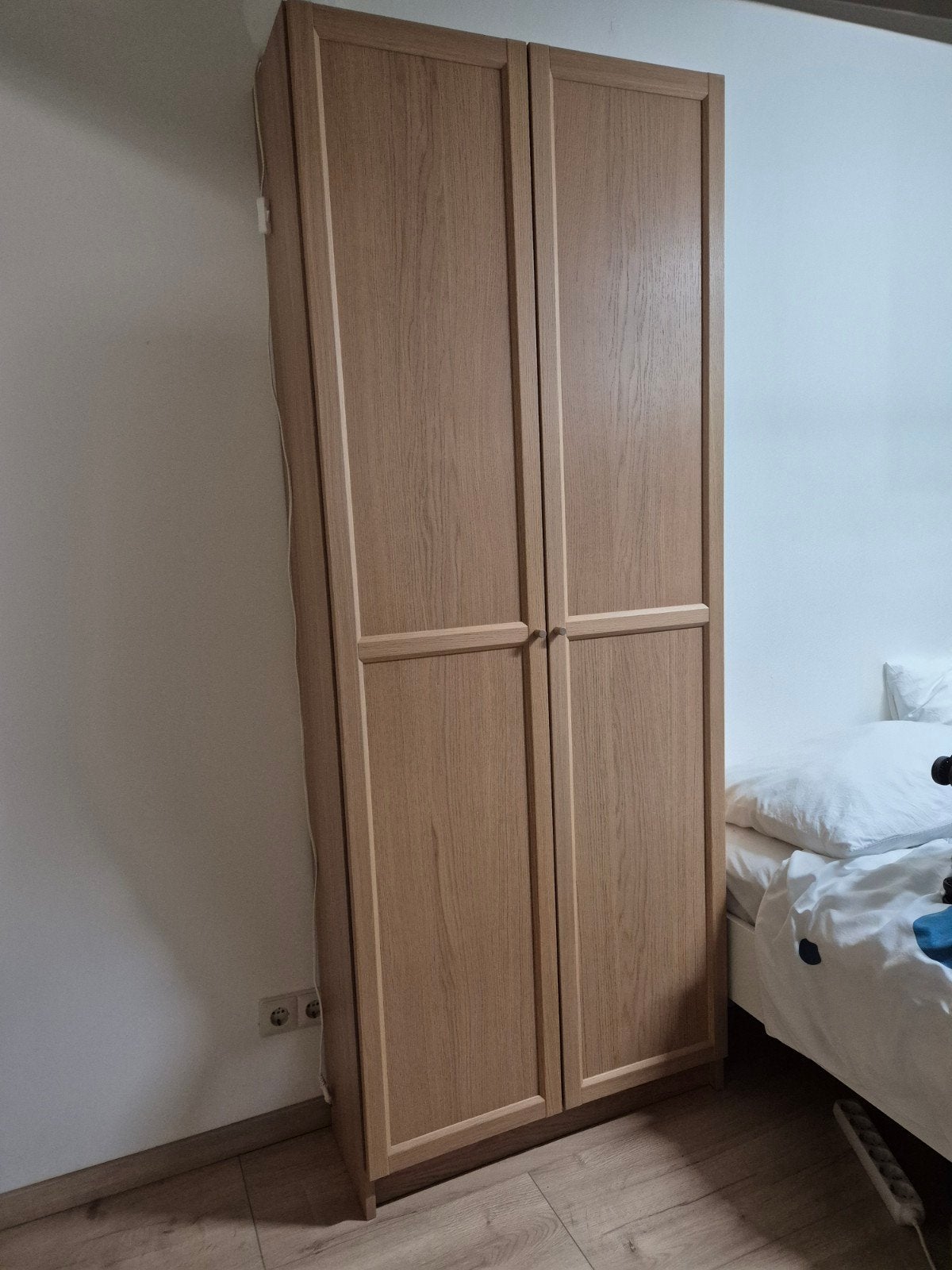 IKEA Billy kast eikenpatroon - Zo goed als nieuw, Ophalen, Met deur(en), 200 cm of meer, 50 tot 100 cm