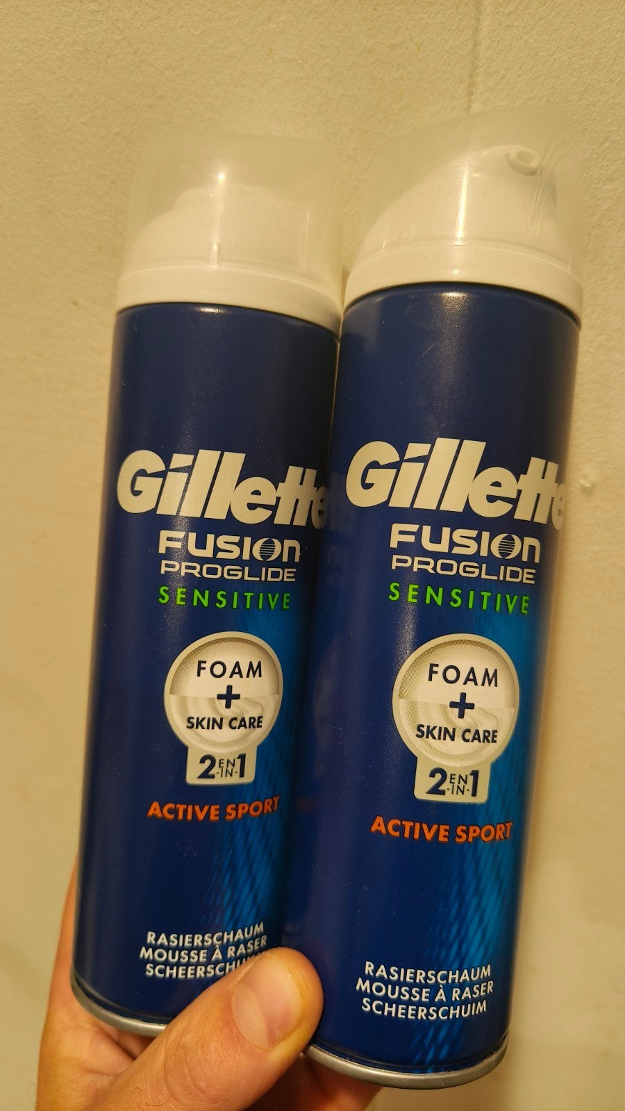 Gillette Fusion ProGlide Sensitive Scheerschuim 2-in-1, Ophalen of Verzenden