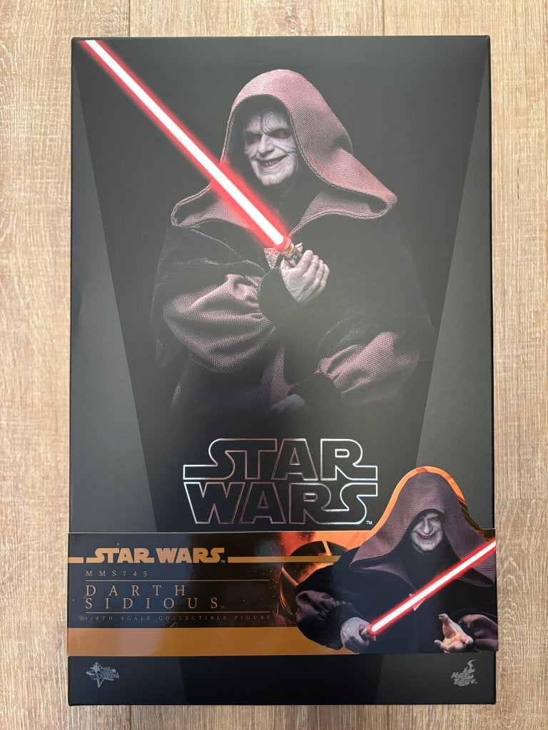 Hot Toys Star Wars Anakin Maul Palpatine Qui-Gon 1/6 Lot 4x, Verzamelen, Ophalen, Zo goed als nieuw, Actiefiguurtje