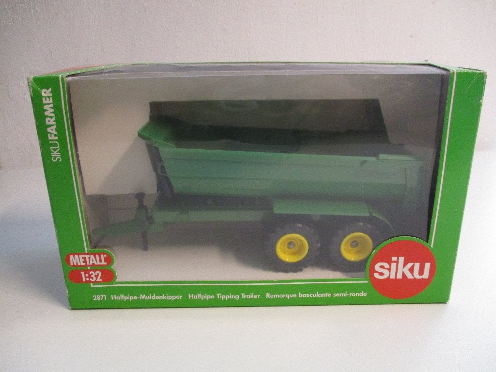 Siku Krampe halfpipe kipper, Hobby en Vrije tijd, Modelauto's | 1:32, Ophalen of Verzenden, Zo goed als nieuw, Tractor of Landbouw
