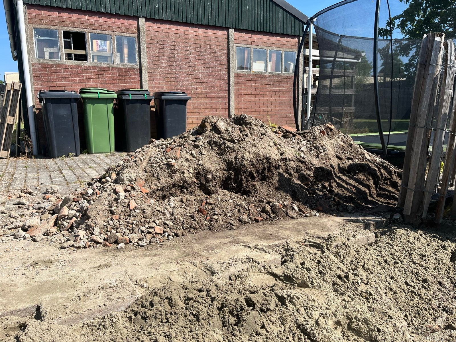 Gratis op te halen: ongeveer 1m3 gebroken puin, Ophalen, Gebruikt