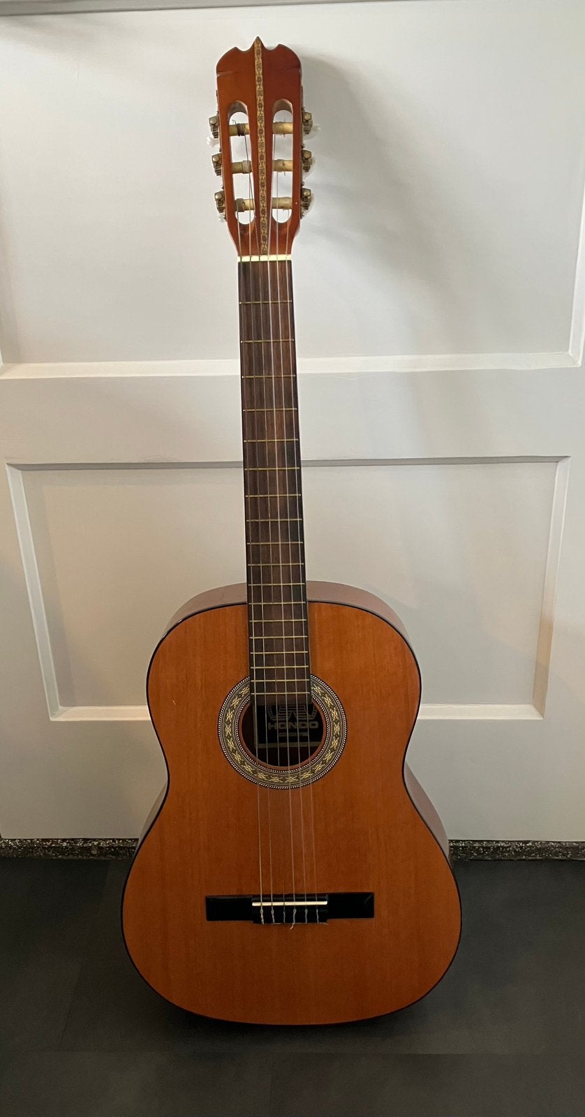Gitaar Hondo H308A, Muziek en Instrumenten, Snaarinstrumenten | Gitaren | Akoestisch, Ophalen, Gebruikt, Klassieke of Spaanse gitaar