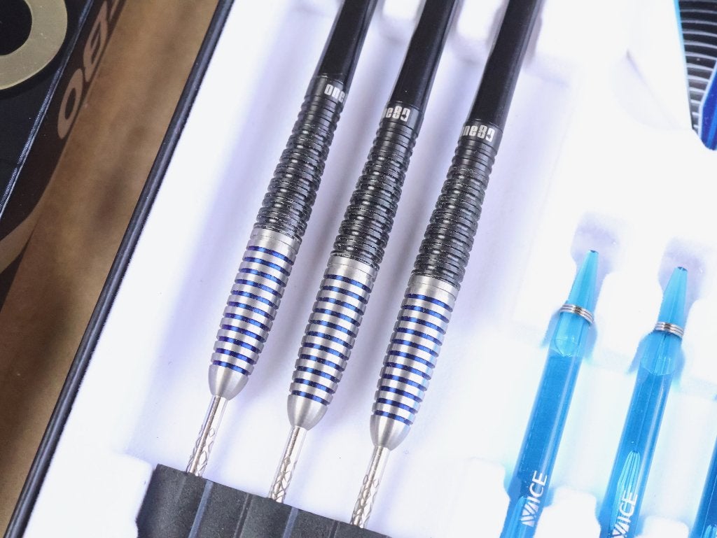 Team One80 Rene Eidams V3 darts 24 gram gesigneerd!, Ophalen of Verzenden, Zo goed als nieuw, Pijlen