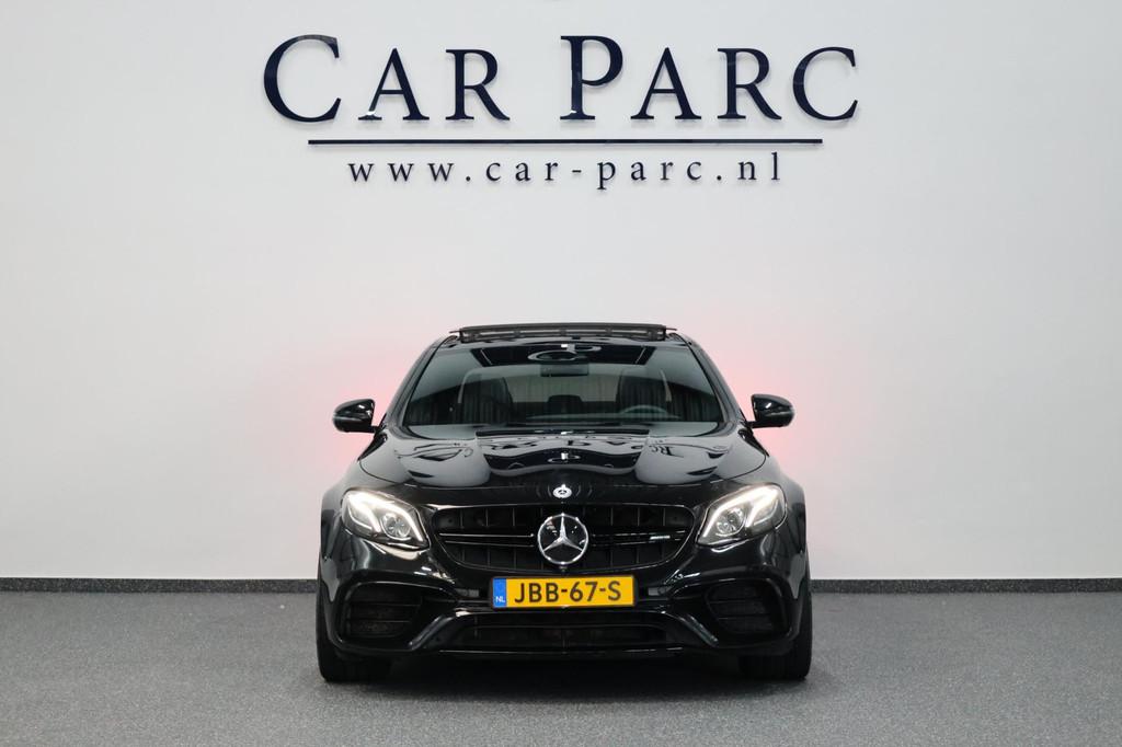 Mercedes-Benz E-klasse AMG 63 4MATIC 650+PK LED/VIRTUAL/SFEE, Auto's, Mercedes-Benz, Automaat, Gebruikt, Zwart, 11 km/l