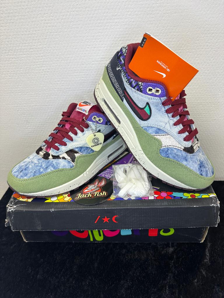 Nike air Max 1 Concepts Mellow - size 38,5, Nike air max, Overige kleuren, Nieuw, Ophalen of Verzenden