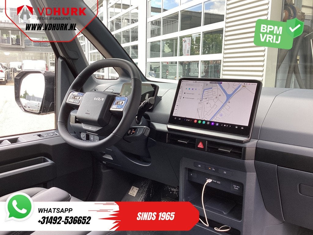 Kia PV5 Elite Executive 71.2 kWh 416 km WLTP L2 Warmtepomp/, 750 kg, 435 min, Wit, 416 km