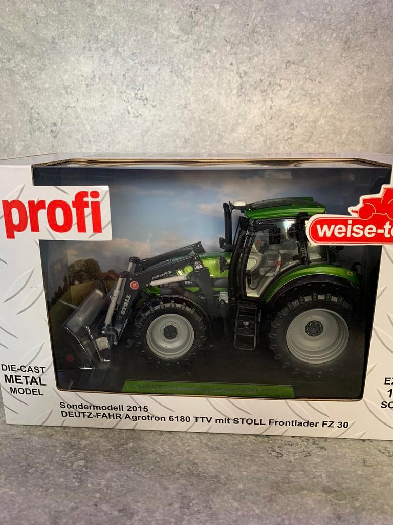 Deutz Fahr Agrotron ttv met stoll frontlader, Ophalen of Verzenden, Zo goed als nieuw, Tractor of Landbouw, Overige merken