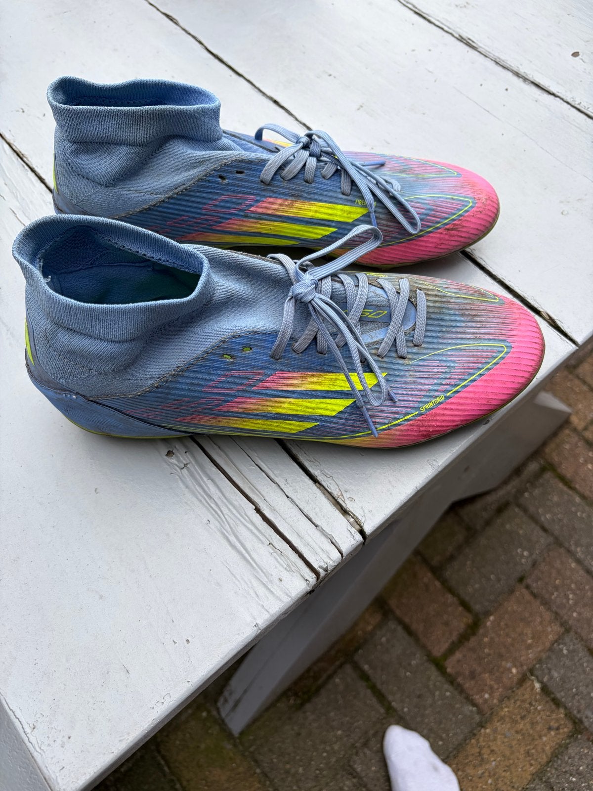 Adidas X Speedportal voetbalschoenen - Maat 45 1/3, Ophalen of Verzenden, Gebruikt, Schoenen