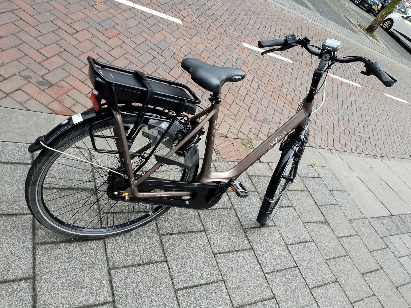 Gazelle Grenoble C7+ d57 elektrische fiets Bosch + lage km, Gebruikt, -, -, -