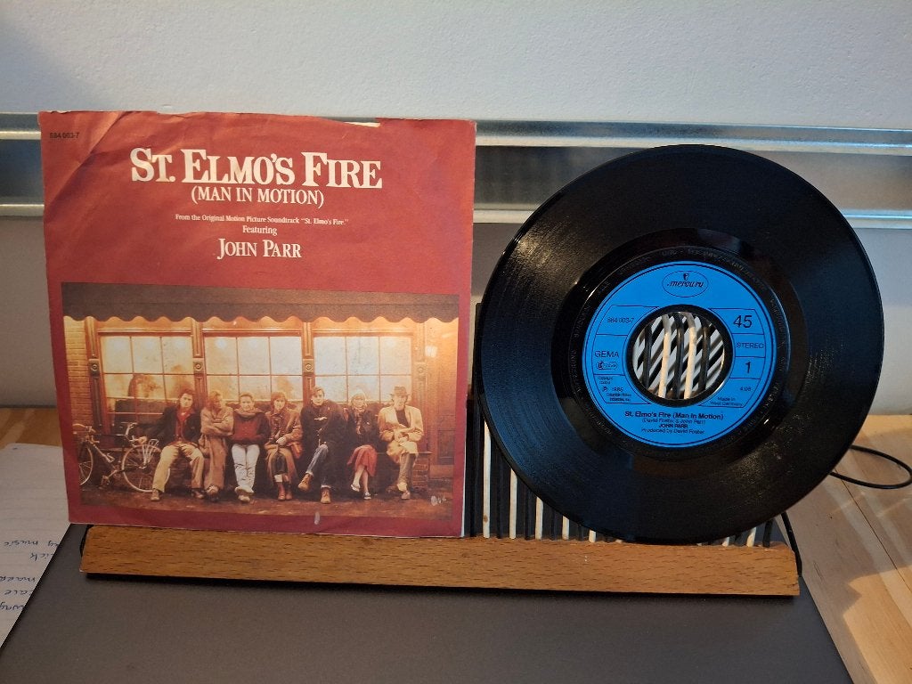 John Parr-St. elmo's fire(102) 2 euro vaste prijs, Ophalen of Verzenden, Zo goed als nieuw, 7 inch, Pop