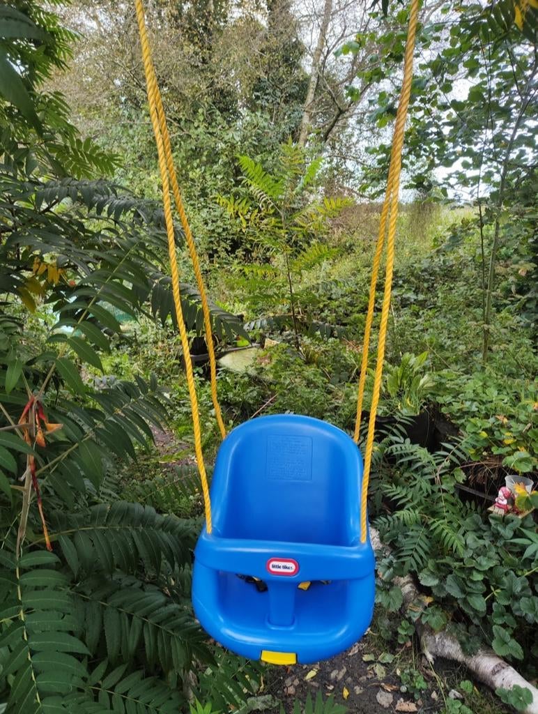 Little Tikes babyschommel hang stoel - blauw nieuw, Ophalen of Verzenden, Nieuw