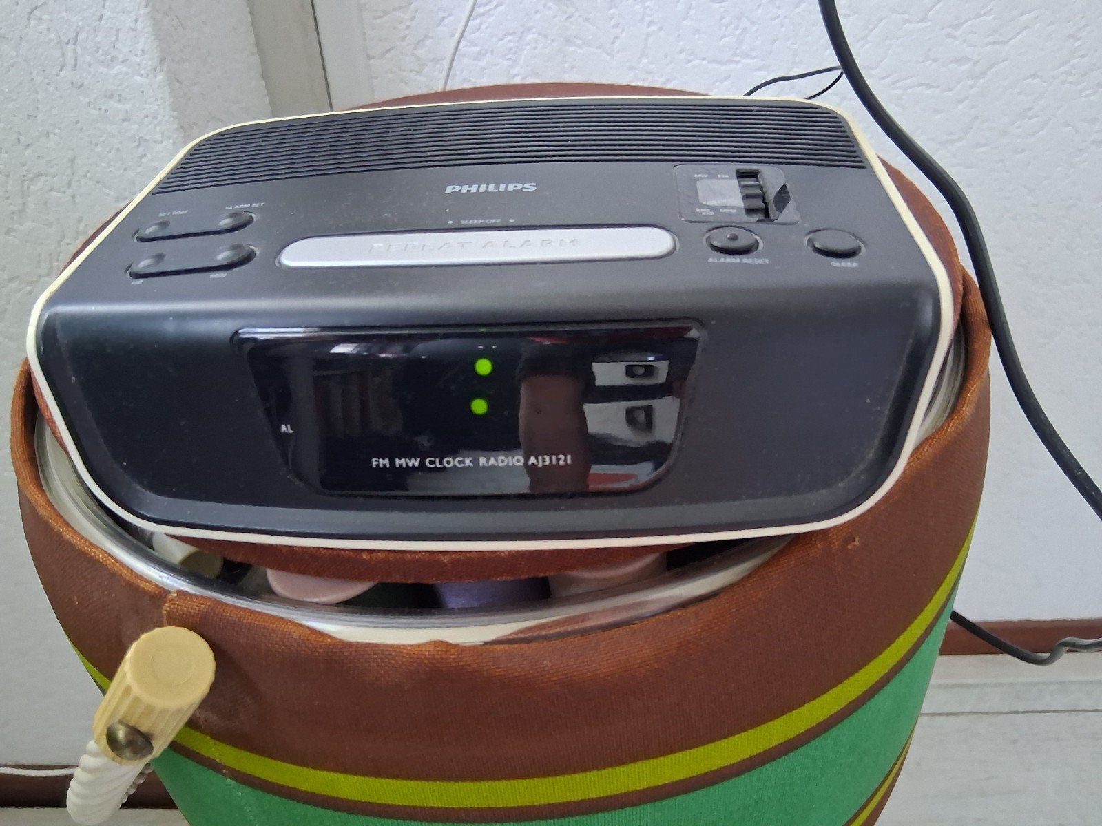 Philips wekkerradio, Ophalen of Verzenden, Gebruikt, Digitaal