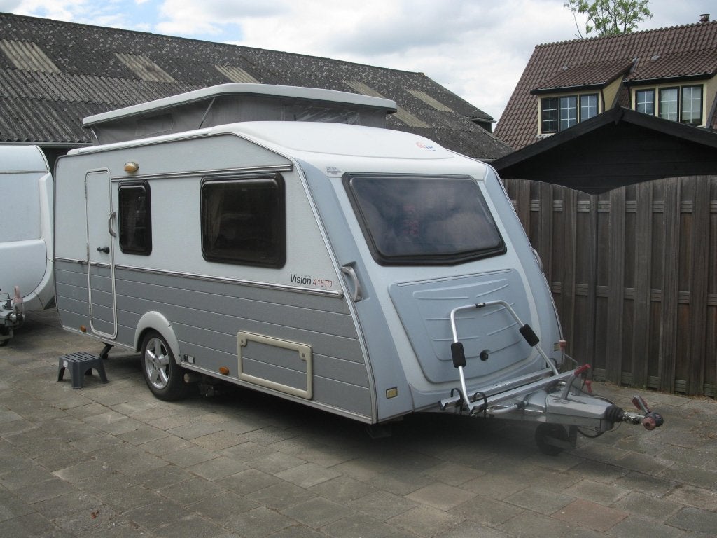 Kip Vision 41 ETD bj 2010 Incl. mover, luifel,bovag 2026, Caravans en Kamperen, Schokbreker, Kip, Bedrijf, 4 tot 5 meter