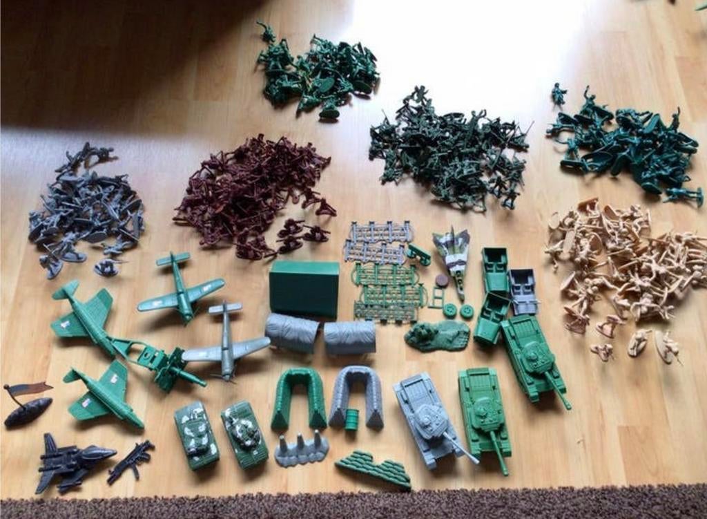 Grote Partij Leger Speelgoed 🌺190 poppetjes etc.🌺zie info, Kinderen en Baby's, Speelgoed | Actiefiguren, Ophalen of Verzenden