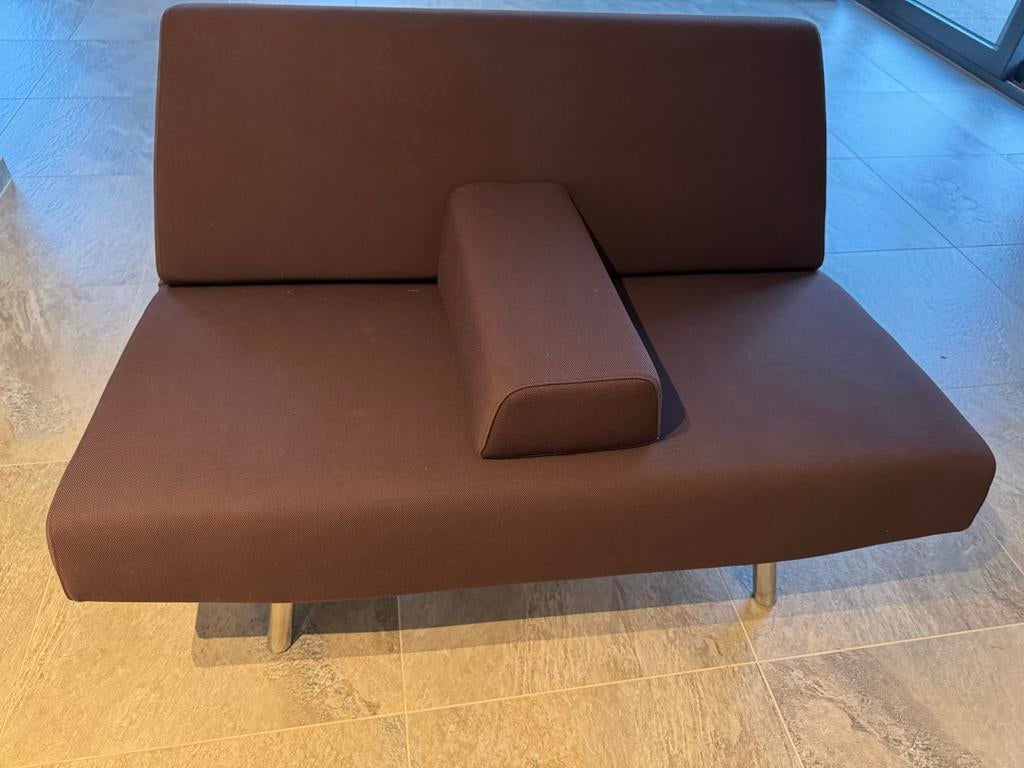 Havee Sky bankstel - Hans Daalder | Kvadrat Steelcut 2, Huis en Inrichting, Ophalen, 75 tot 100 cm, Zo goed als nieuw, Rechte bank