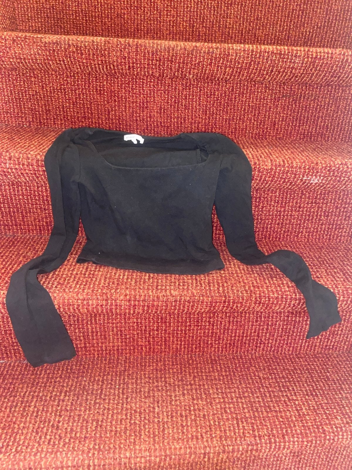 Subdued Zwarte Top met Lange Mouwen, Zwart, Ophalen of Verzenden, Zo goed als nieuw, Lange mouw