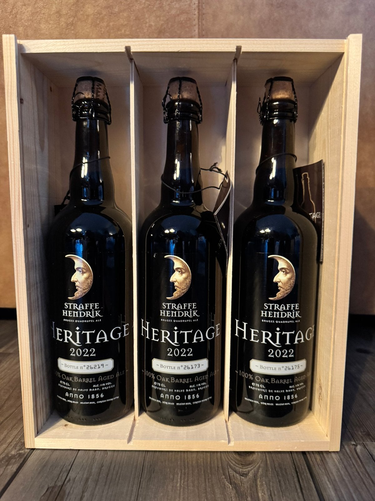Straffe Hendrik Heritage 2022 – 3 x 75 cl in kist, Ophalen of Verzenden, Nieuw, Flesje(s), Overige merken